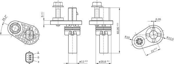 Krank mili sensörü 6