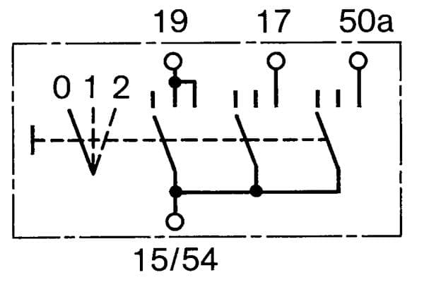 Şalter, akkor-Start- 6