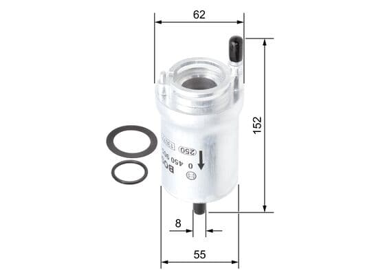 Yakıt filtresi, Benzin enjeksiyonu 5