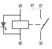 Röle, kilitleyici- 6