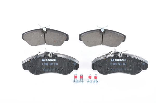 Diskli fren balatası seti; ön 1