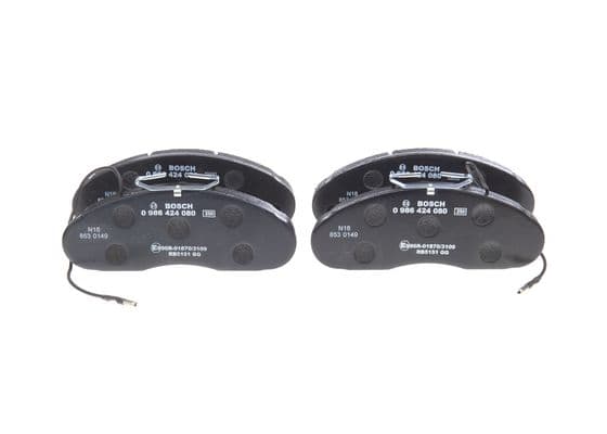 Diskli fren balatası seti; ön 1