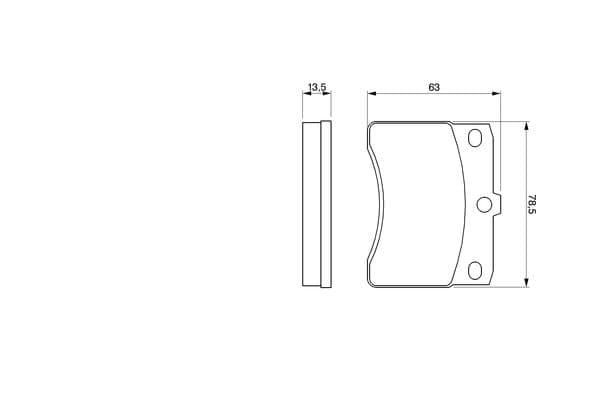 Diskli fren balatası seti; ön 6
