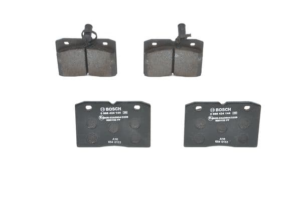 Diskli fren balatası seti; ön 3