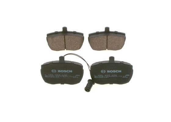 Diskli fren balatası seti; ön 1