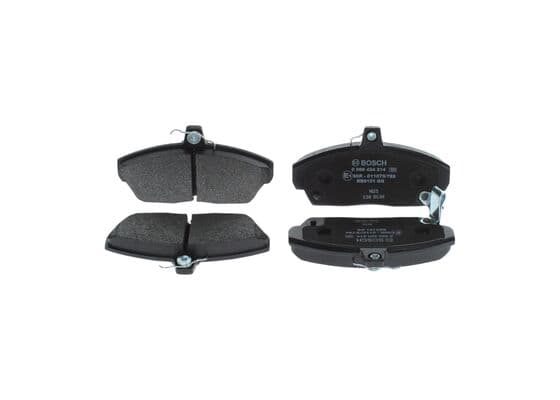 Diskli fren balatası seti; ön 3