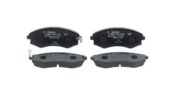 Diskli fren balatası seti; ön 3