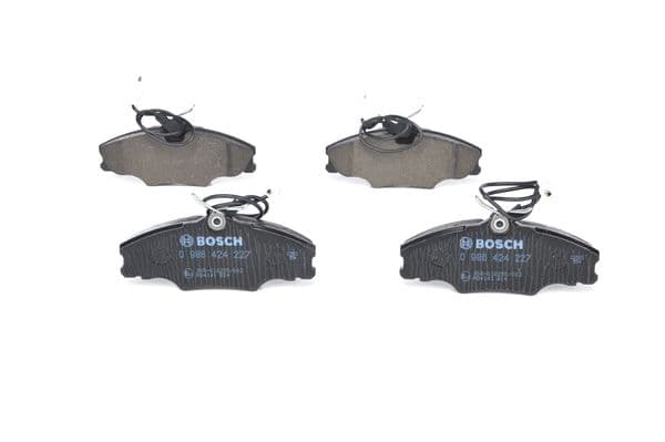 Diskli fren balatası seti; ön 1