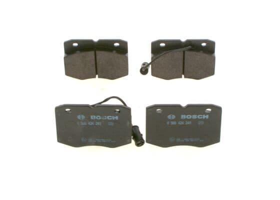 Diskli fren balatası seti; ön 3