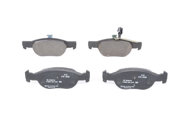 Diskli fren balatası seti; ön 3