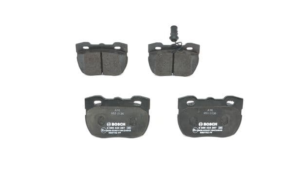 Diskli fren balatası seti; ön 3