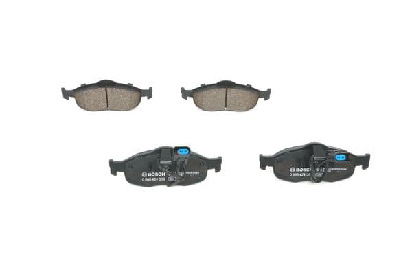 Diskli fren balatası seti; ön 1