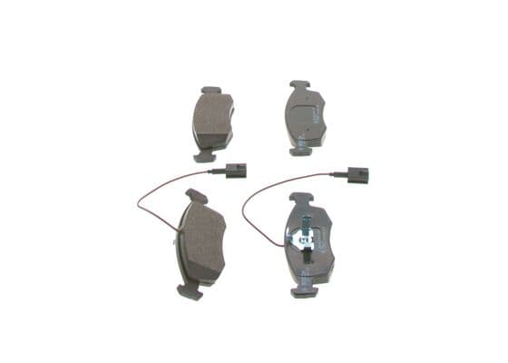 Diskli fren balatası seti; ön 4