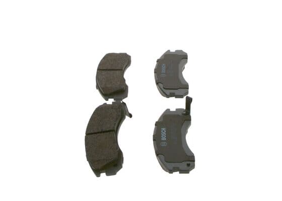 Diskli fren balatası seti; ön 4