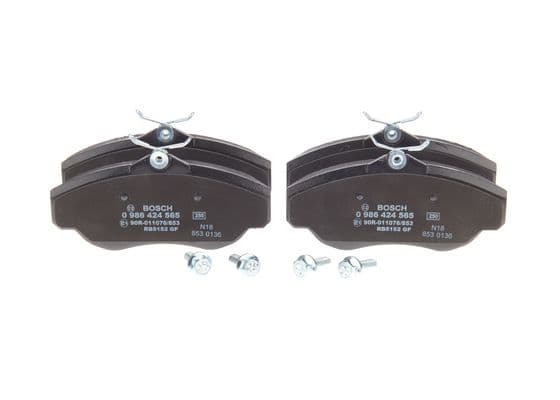 Diskli fren balatası seti; ön 1