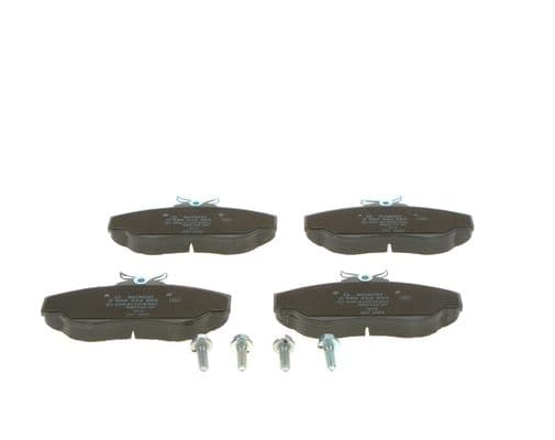 Diskli fren balatası seti; ön 6