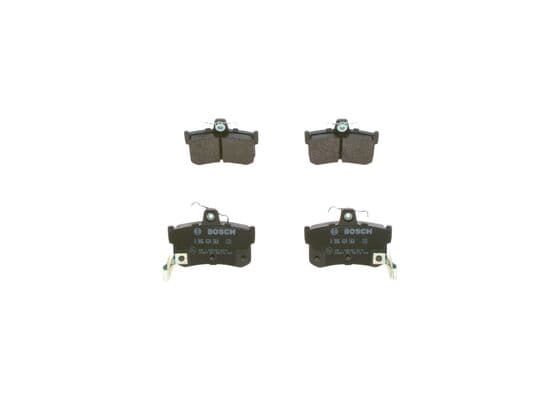 Diskli fren balatası seti; arka 1