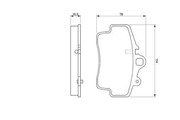 Diskli fren balatası seti; ön 7