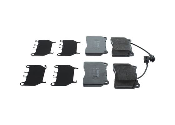 Diskli fren balatası seti; ön 4