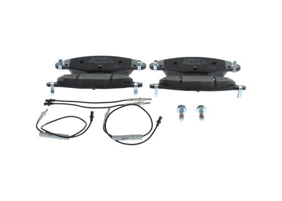 Diskli fren balatası seti; ön 1