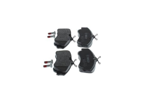 Diskli fren balatası seti; ön 4