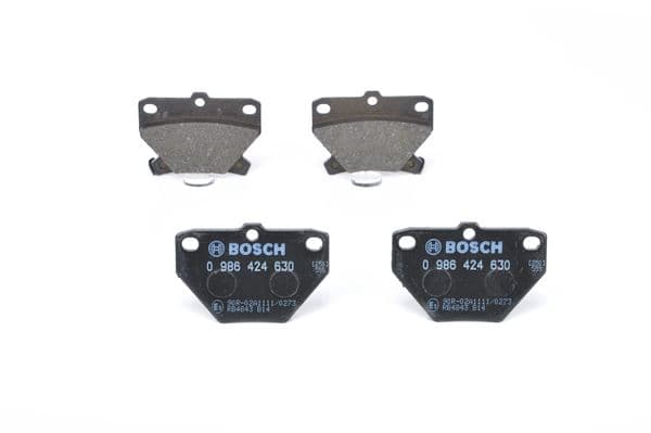 Diskli fren balatası seti; arka 3