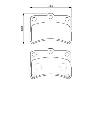 Diskli fren balatası seti; ön 5