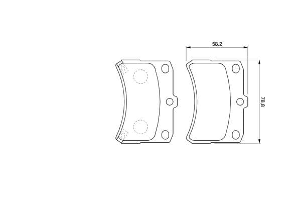 Diskli fren balatası seti; ön 6