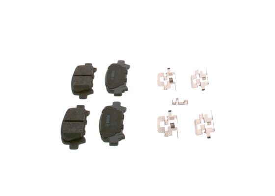 Diskli fren balatası seti; arka 4