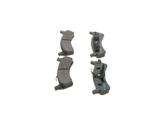 Diskli fren balatası seti; arka 4