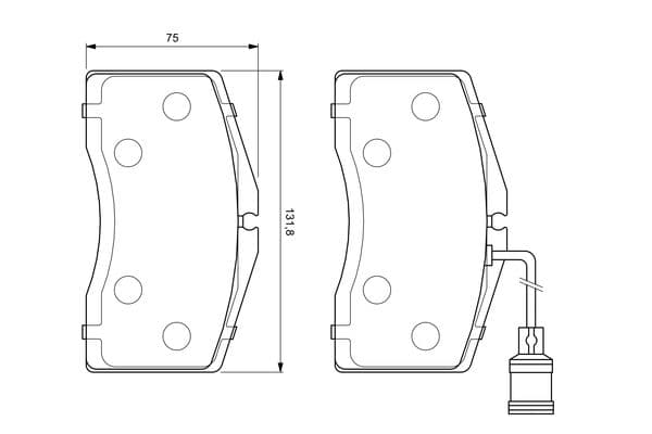 Diskli fren balatası seti; ön 6