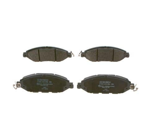 Diskli fren balatası seti; ön 3