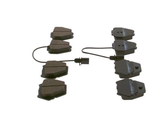 Diskli fren balatası seti; ön 4