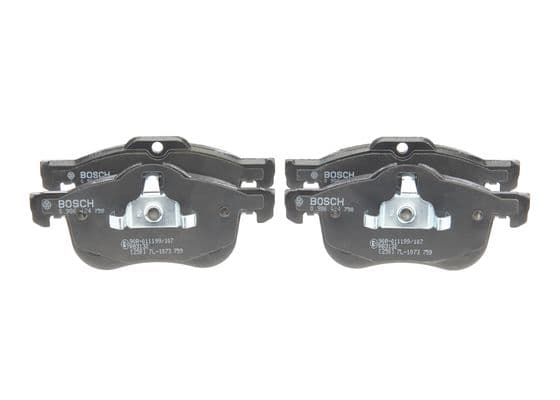 Diskli fren balatası seti; ön 1