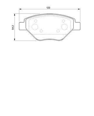 Diskli fren balatası seti; ön 7