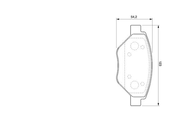 Diskli fren balatası seti; ön 8