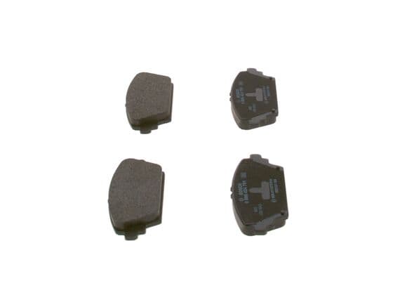 Diskli fren balatası seti; ön 4