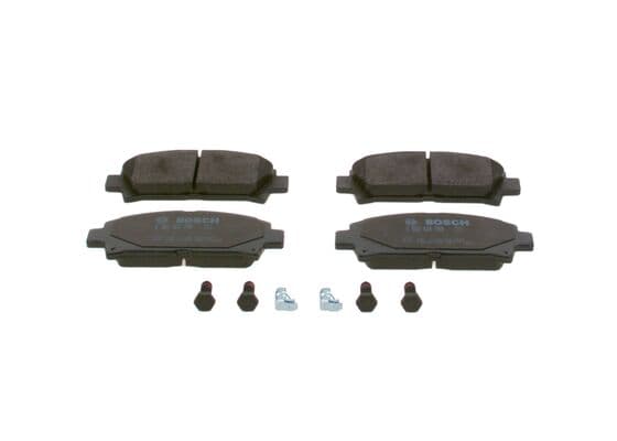 Diskli fren balatası seti; ön 1