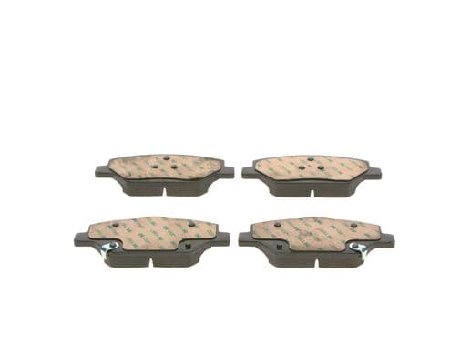 Diskli fren balatası seti; ön 6