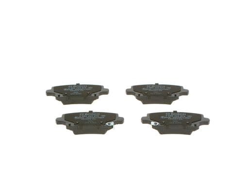 Diskli fren balatası seti; arka 6