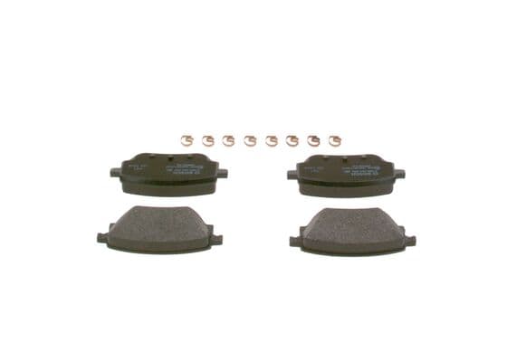 Diskli fren balatası seti; arka 3