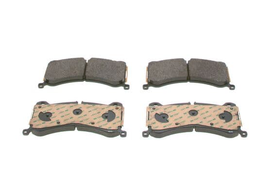 Diskli fren balatası seti; ön 1