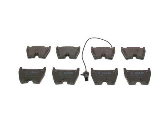 Diskli fren balatası seti; ön 1