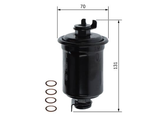 Yakıt filtresi, Benzin enjeksiyonu 5