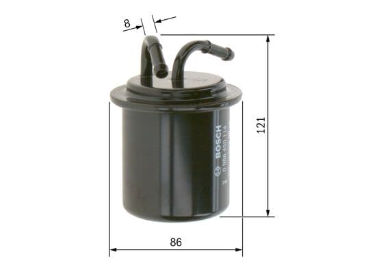 Yakıt filtresi, Benzin enjeksiyonu 5