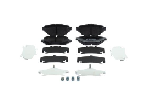 Diskli fren balatası seti; arka 1