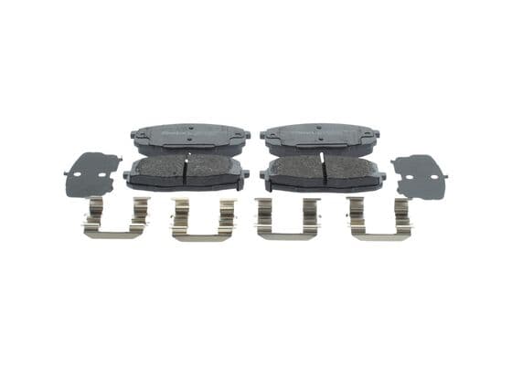 Diskli fren balatası seti; ön 1