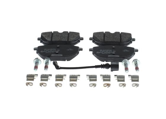 Diskli fren balatası seti; ön 1