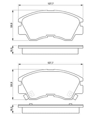 Diskli fren balatası seti; ön 5