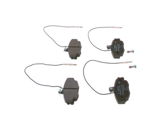 Diskli fren balatası seti; ön 4